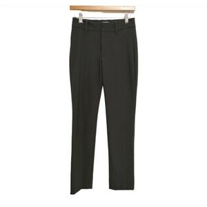 Vince Women's Size‎ 2 High Waist Cigarette Pants Antique Olive Green Preppy